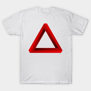 Impossible Penrose Triangle T-Shirt